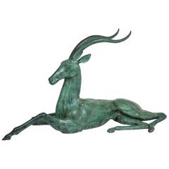 Large Bronze Antelope
