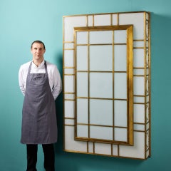 Large Bronze Art Deco Style Box Light