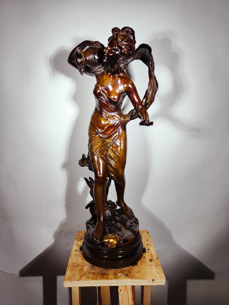 Large Bronze by, Charles Théodore Perron For Sale at 1stDibs