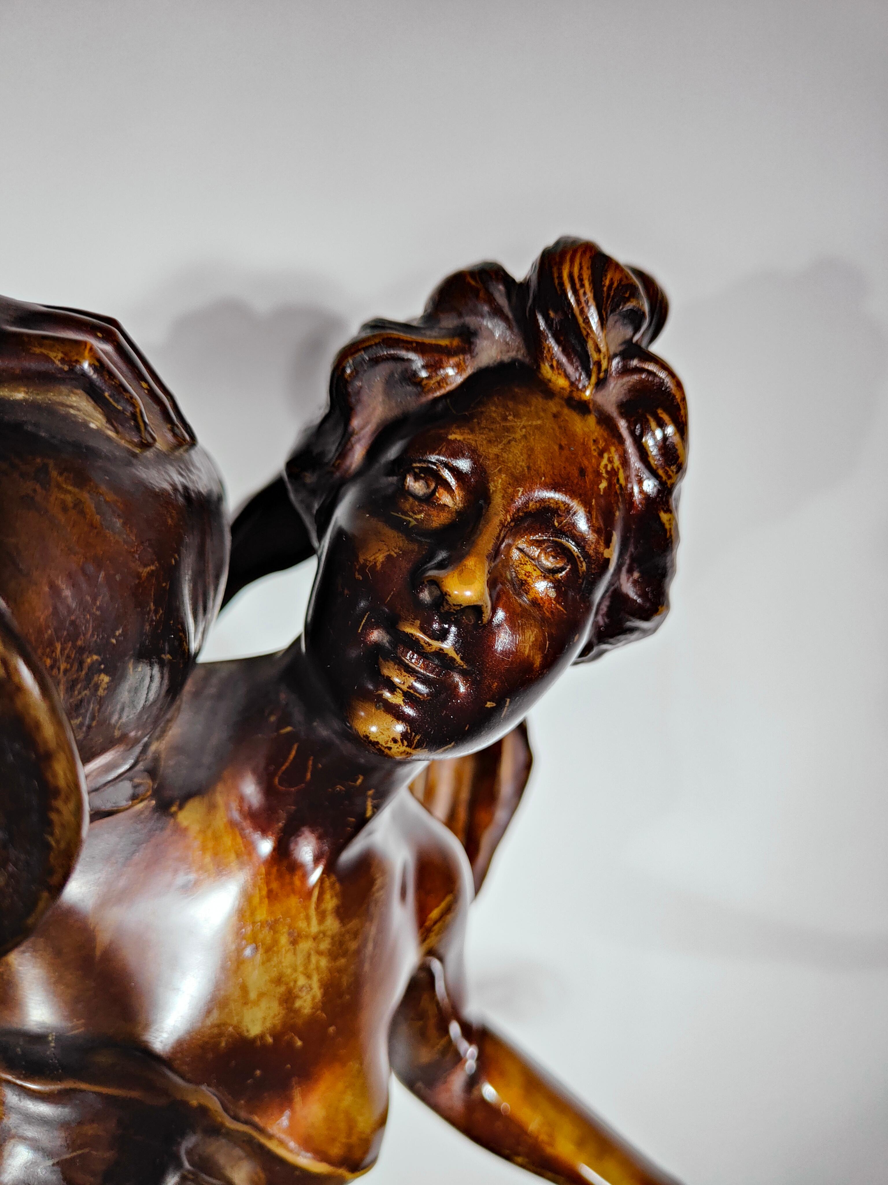 Large Bronze by, Charles Théodore Perron In Excellent Condition For Sale In Madrid, ES
