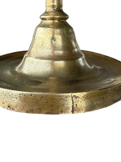 Large bronze 'Franco-Flemish' candlestick, Renaissance - Early 16th century