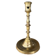 Large bronze 'Franco-Flemish' candlestick, Renaissance - Early 16th century