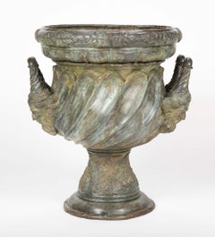 Large Bronze Garden Urn after a Model at Versailles