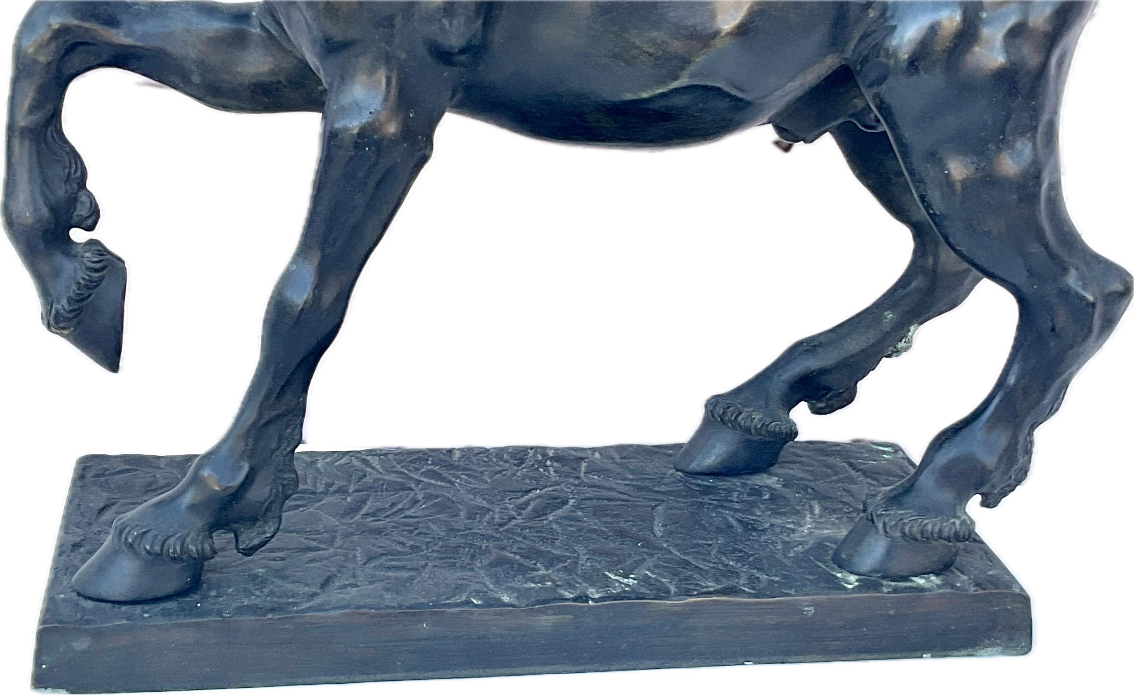 Grande Centauro del Grand Tour in bronzo firmato Fernando De Luca in vendita 4