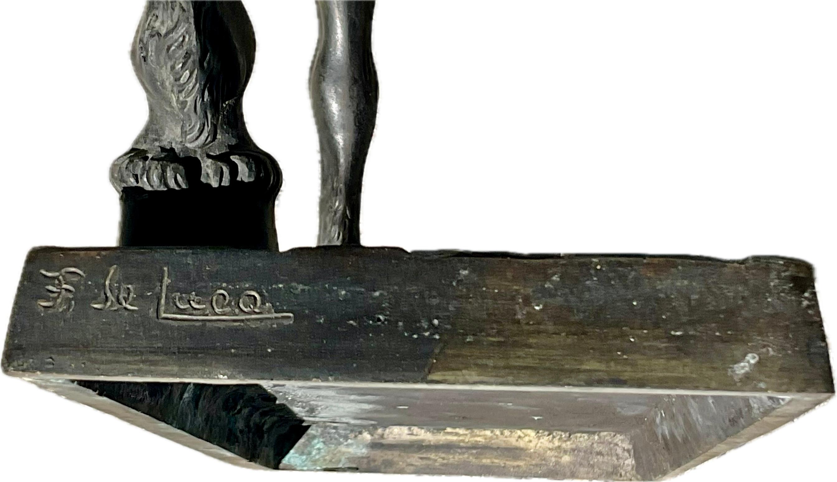 Grande Centauro del Grand Tour in bronzo firmato Fernando De Luca in vendita 7
