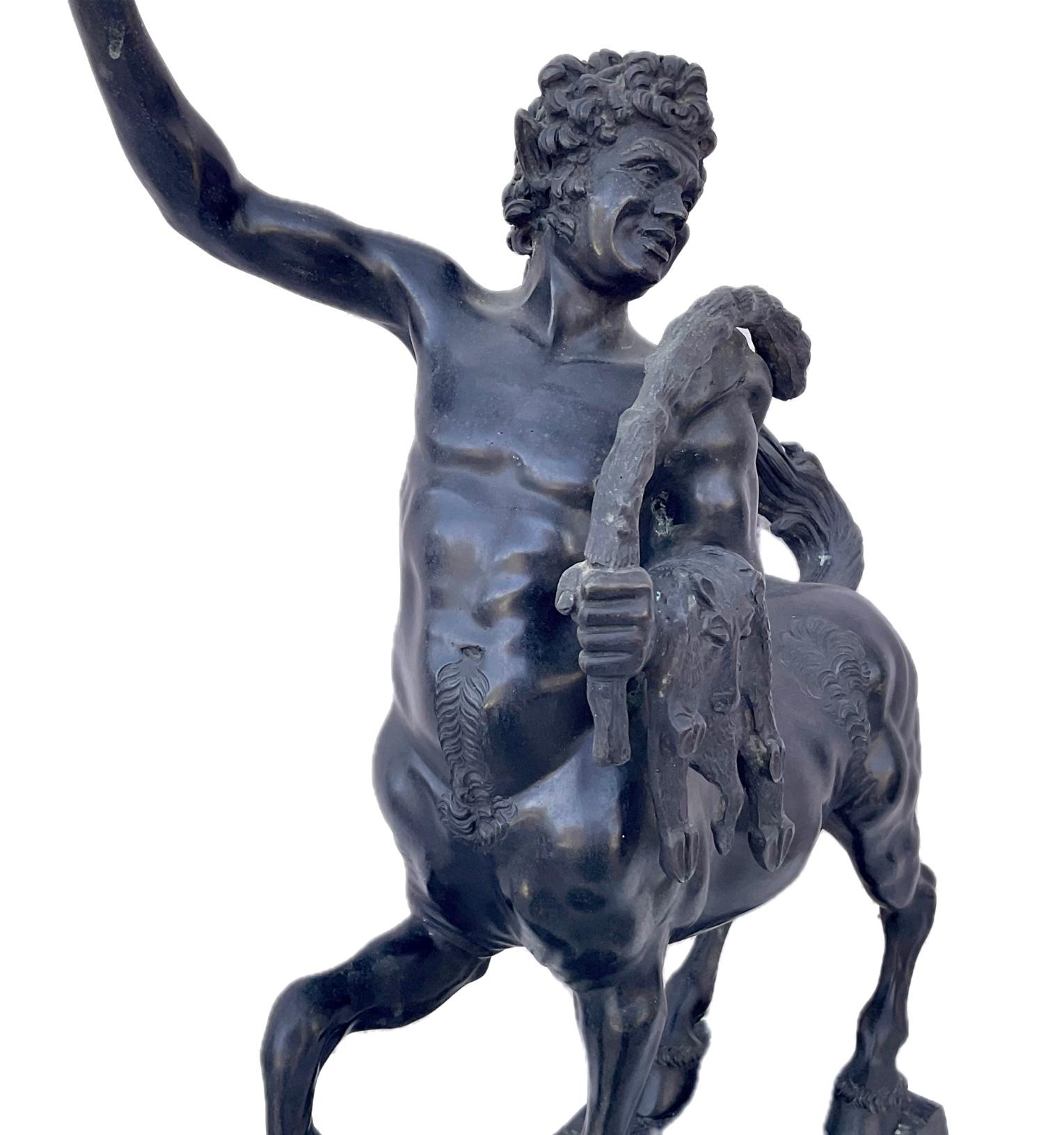 Bronzo Grande Centauro del Grand Tour in bronzo firmato Fernando De Luca in vendita