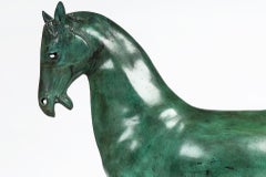 Large Bronze Horse