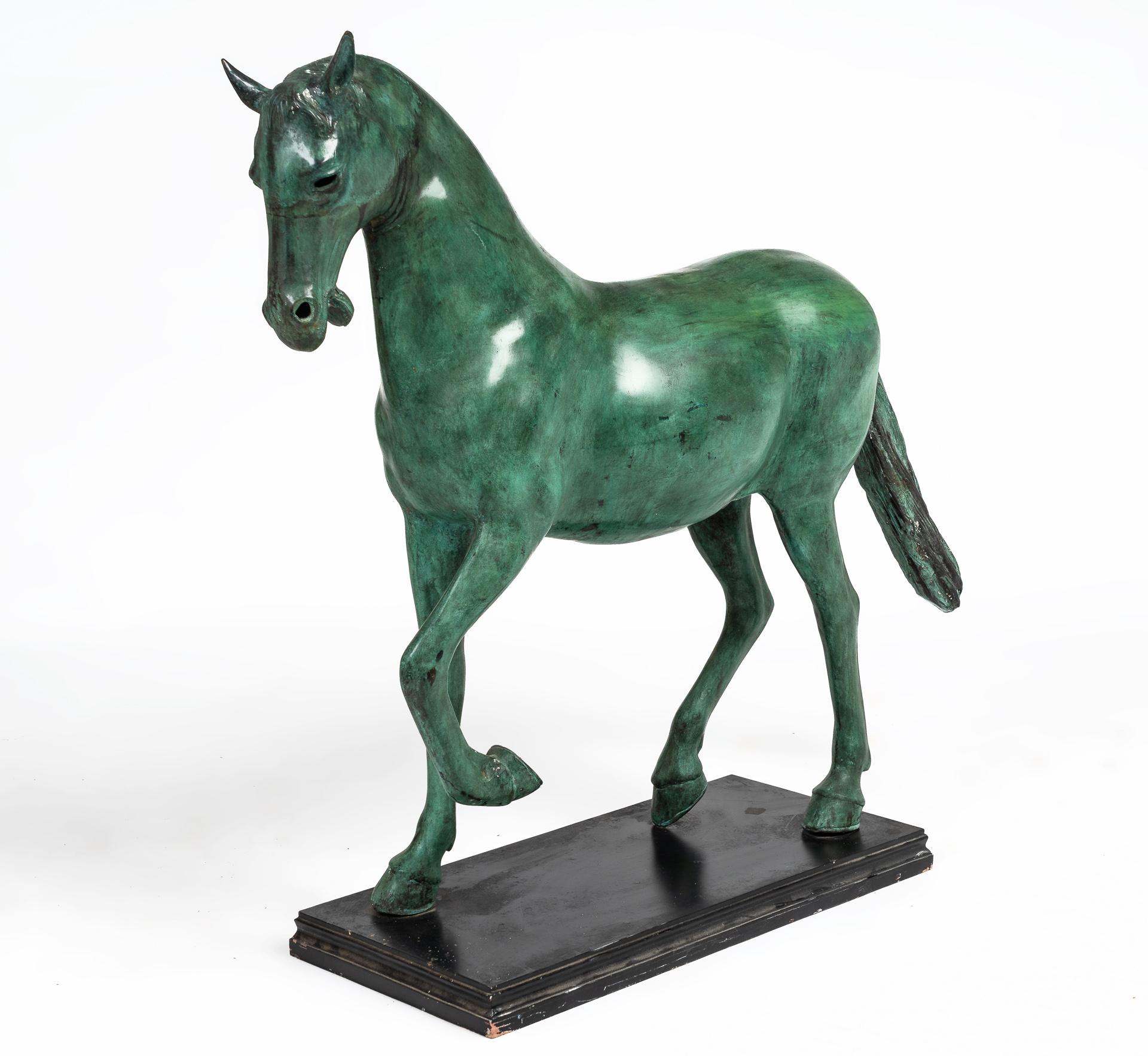 Cast Large Bronze Horse For Sale