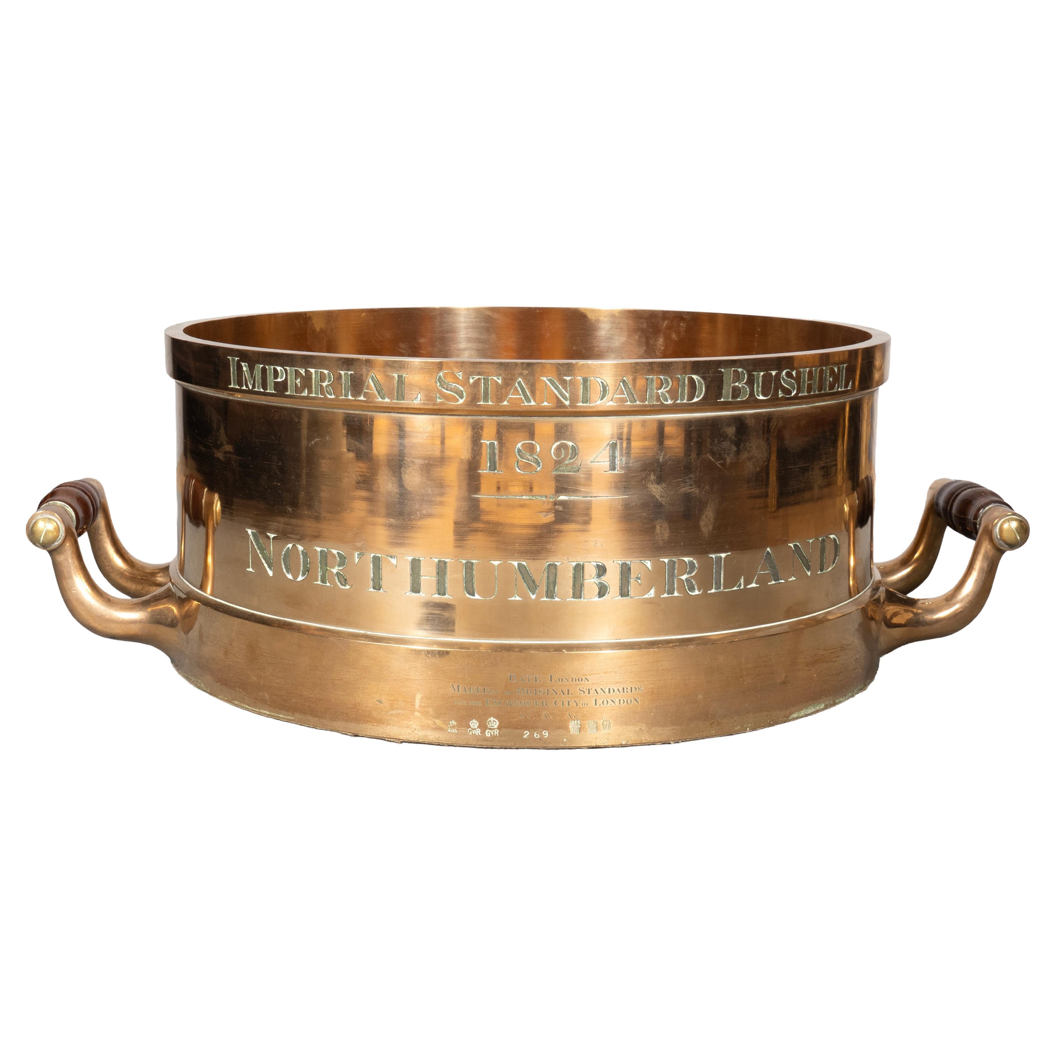 Große Bronze Imperial Standard Bushel Maßnahme für Northumberland im Angebot