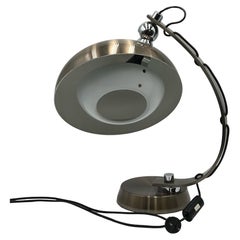 Large Bronze Metal Table Lamp Arredoluce, Italy, 1970s