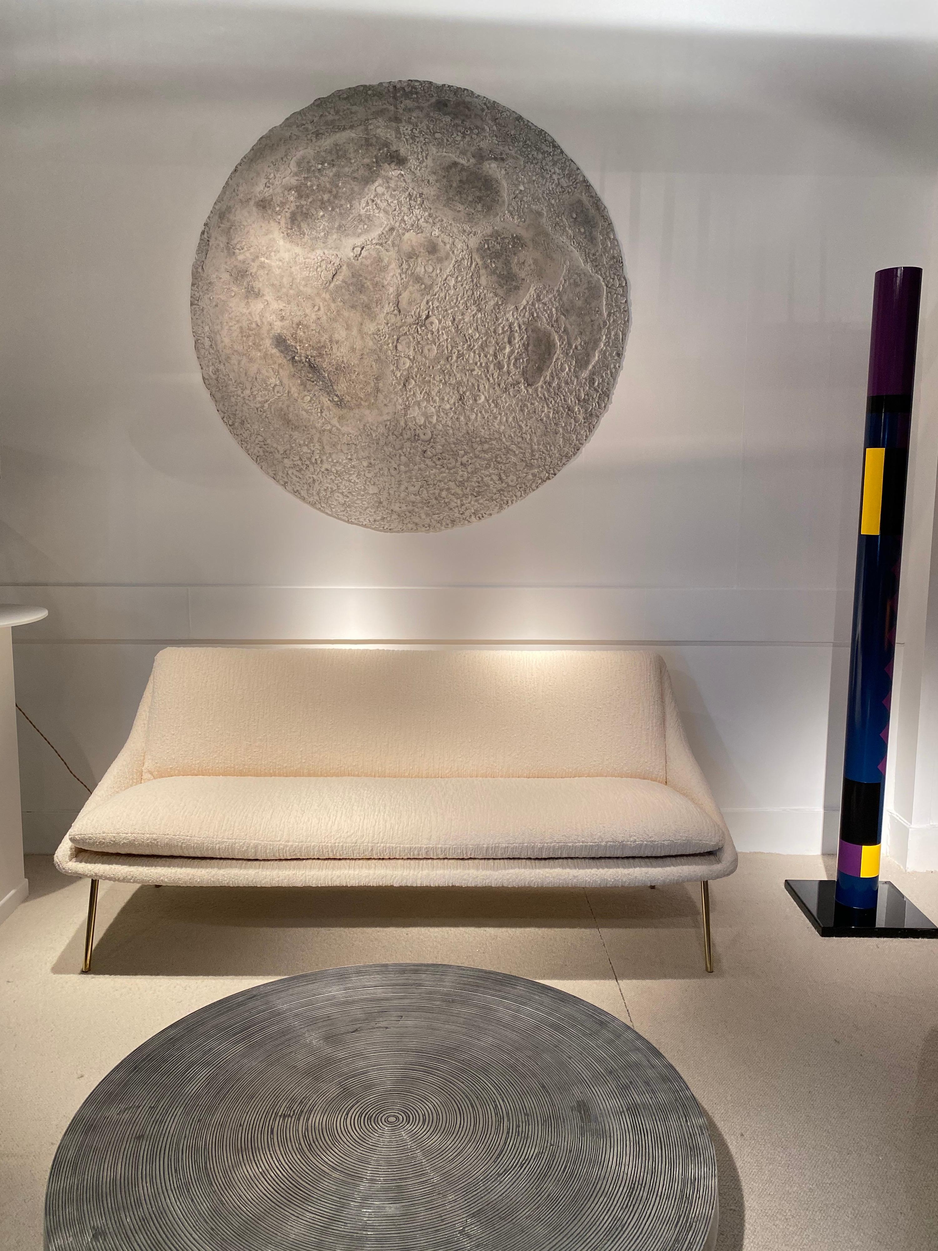 Large  Moon Wall Mounted Sculpture 2