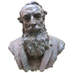 Large Bronze of Charles Dickens, 19th Century