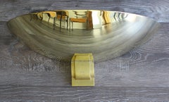 Large Bronze Sconce Attributed to Perzel, France, 1950
