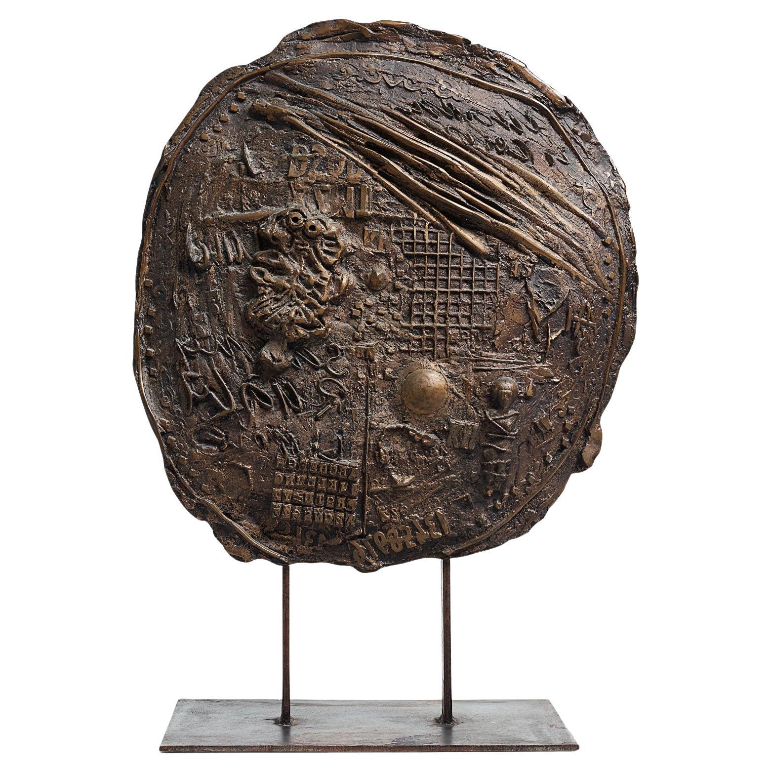 Grande sculpture en bronze de James Coignard