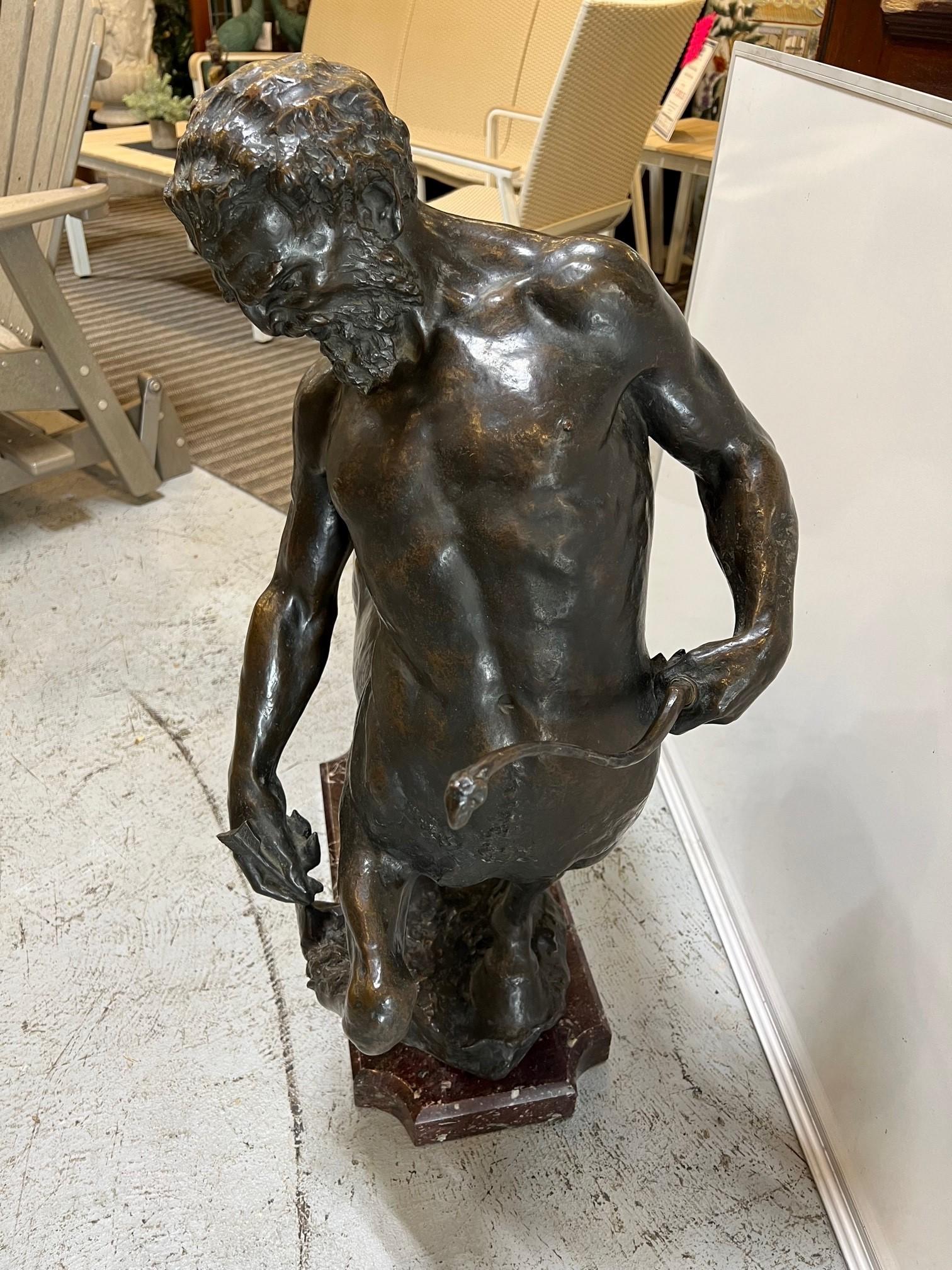 Large Bronze Sculpture of a Centaur by Giorgio Rossi (1892-1963)   For Sale 9