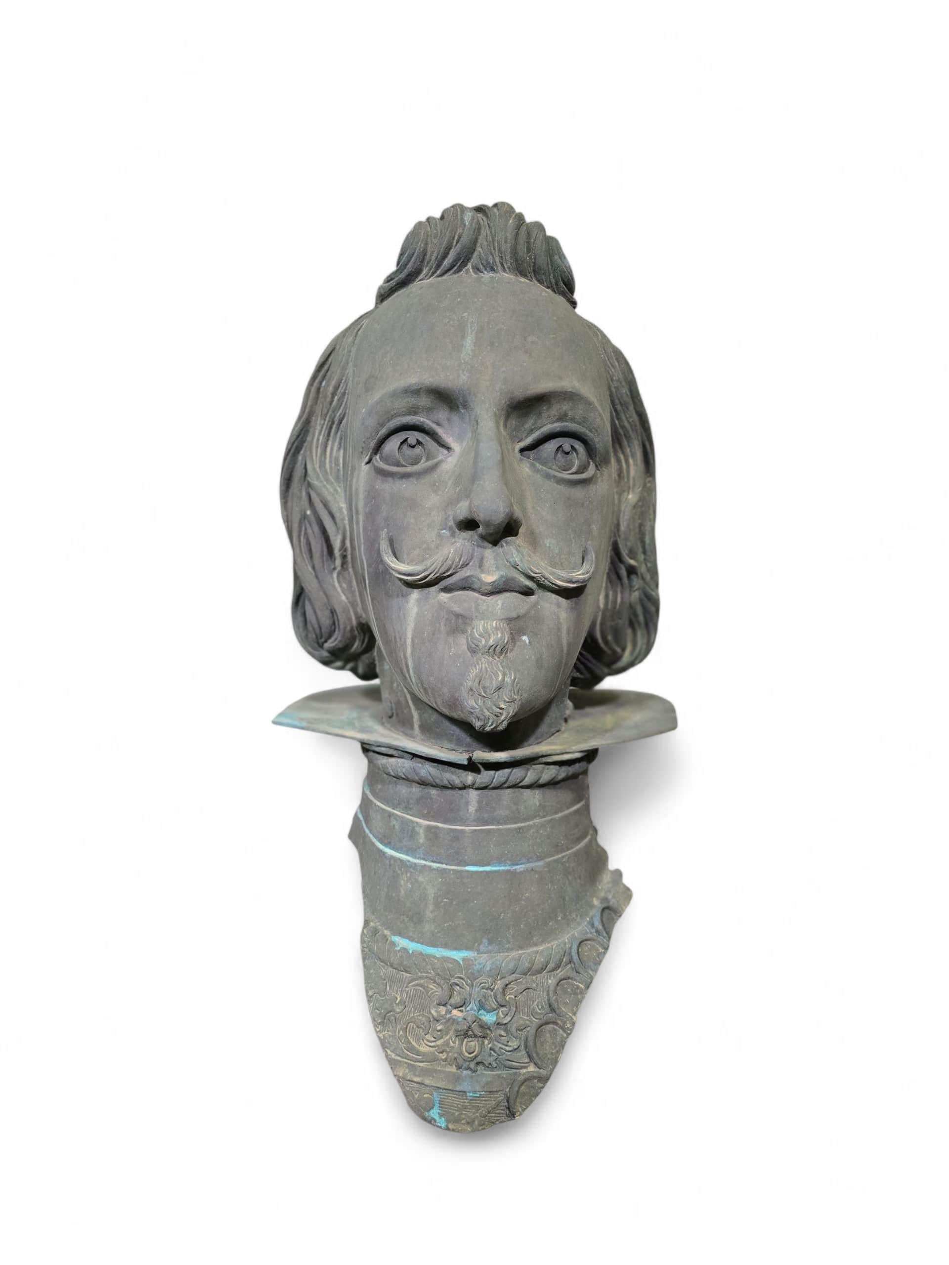 Grande scultura in bronzo del re Filippo IV di Spagna, dopo Pietro Tacca - di Ferna In condizioni buone in vendita a Madrid, ES