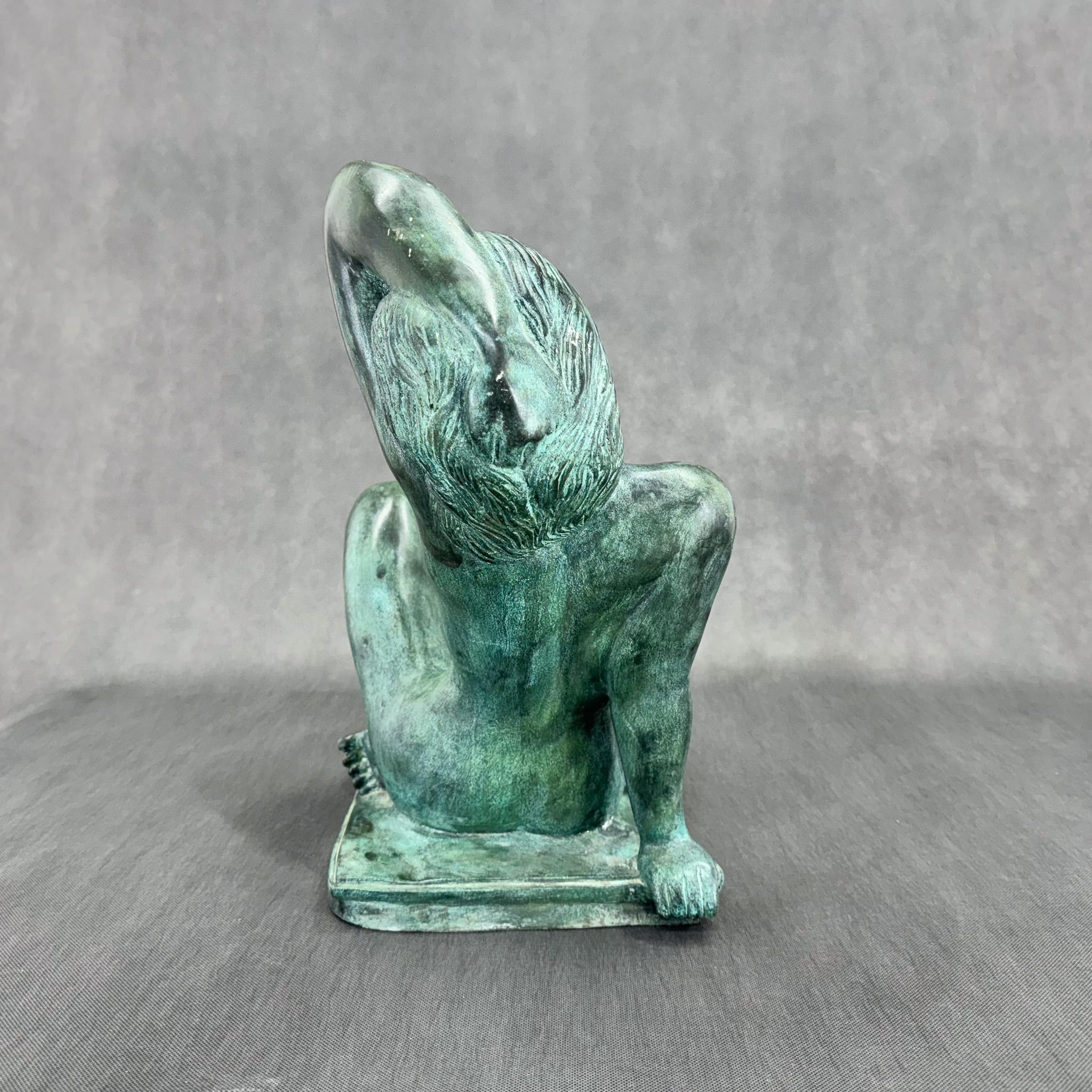 Large Bronze Sculpture of Nude Women For Sale 1