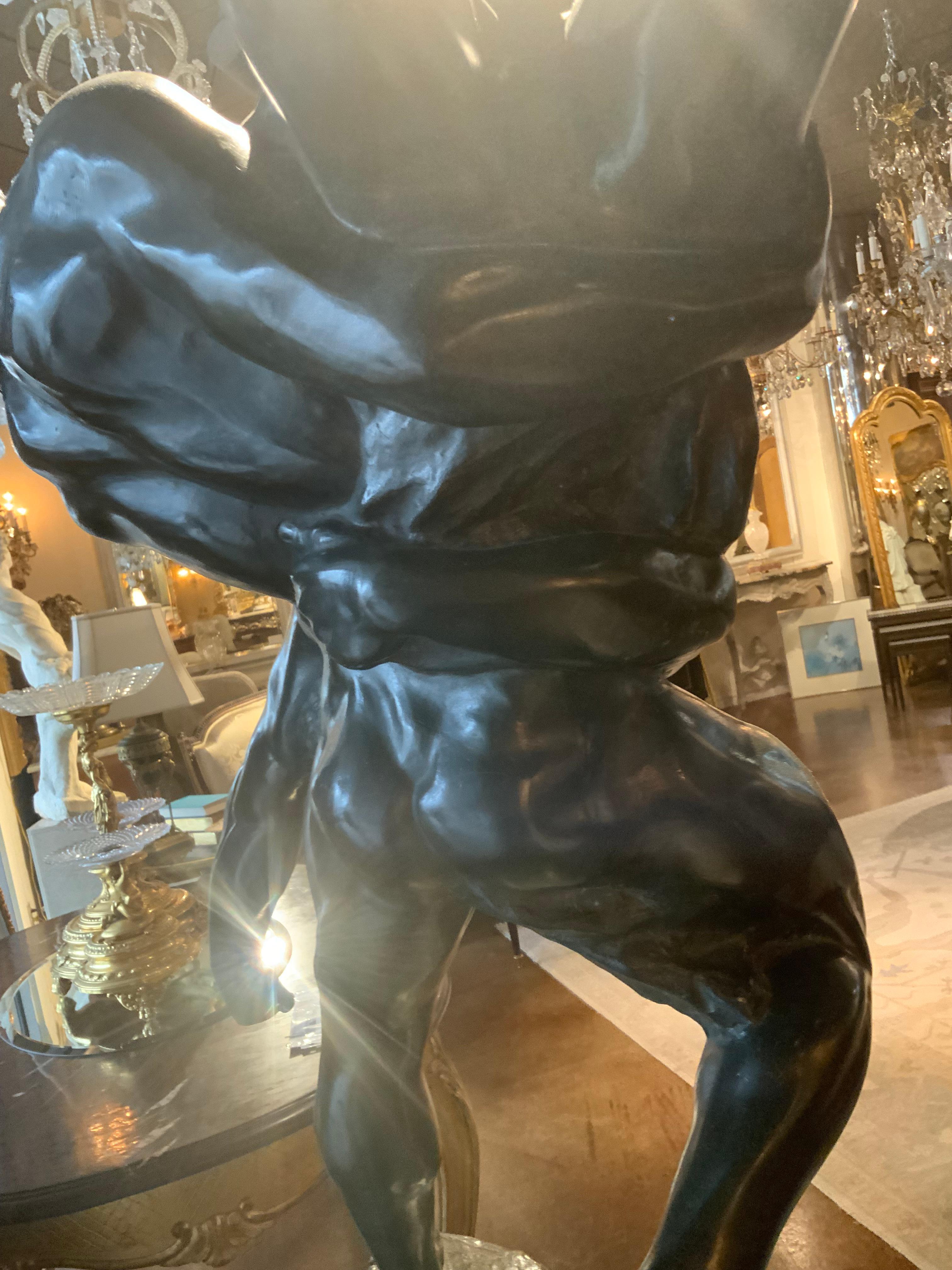 Large bronze sculpture of the Olympian’s by Jeff Lambeaux For Sale 4