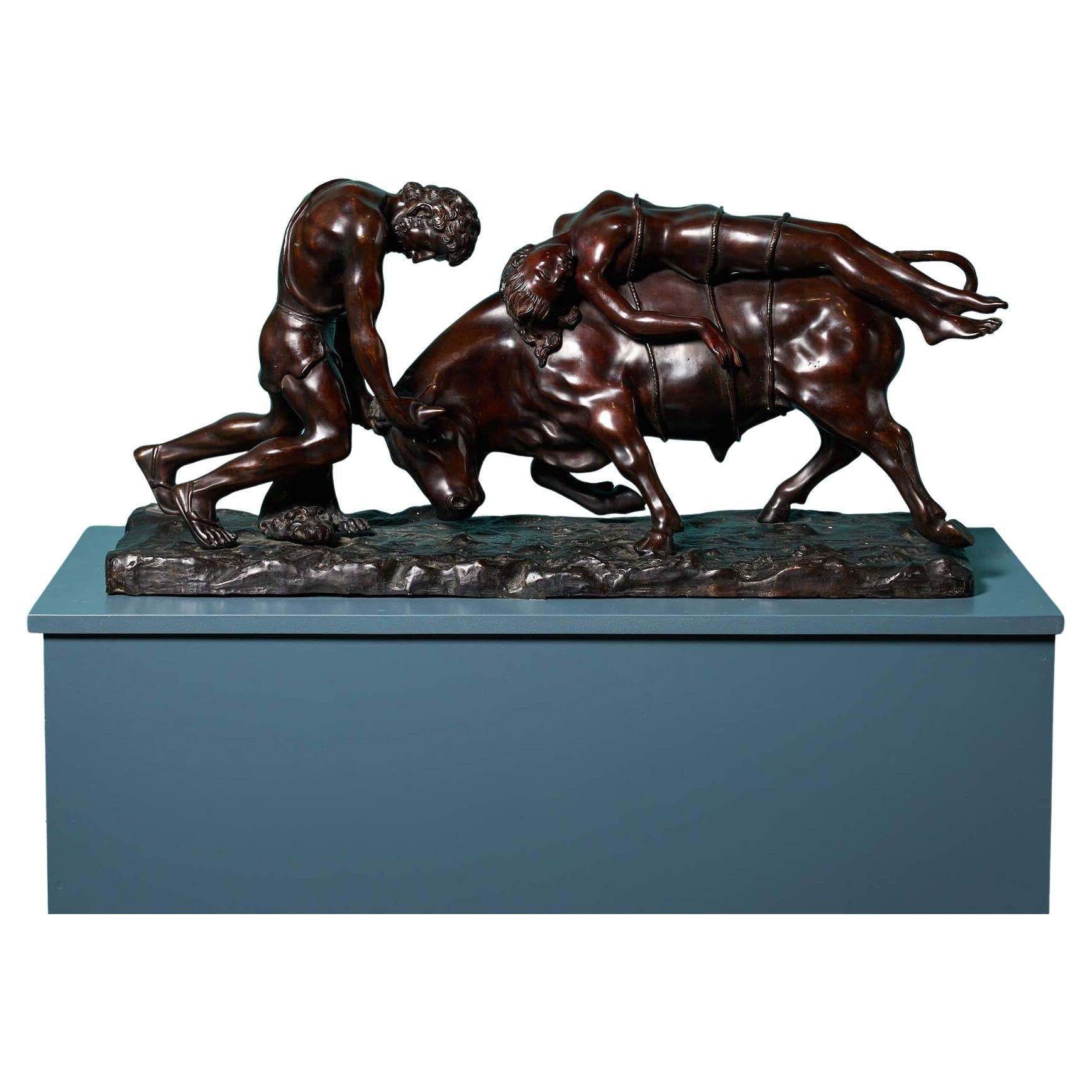 Large Bronze Sculpture of Vincenzo Cinque’s Abduction of Europa