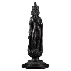 Large Bronze Statue of Eleven-Faced Kannon by Matsuhisa Shūrin (1926–1992)