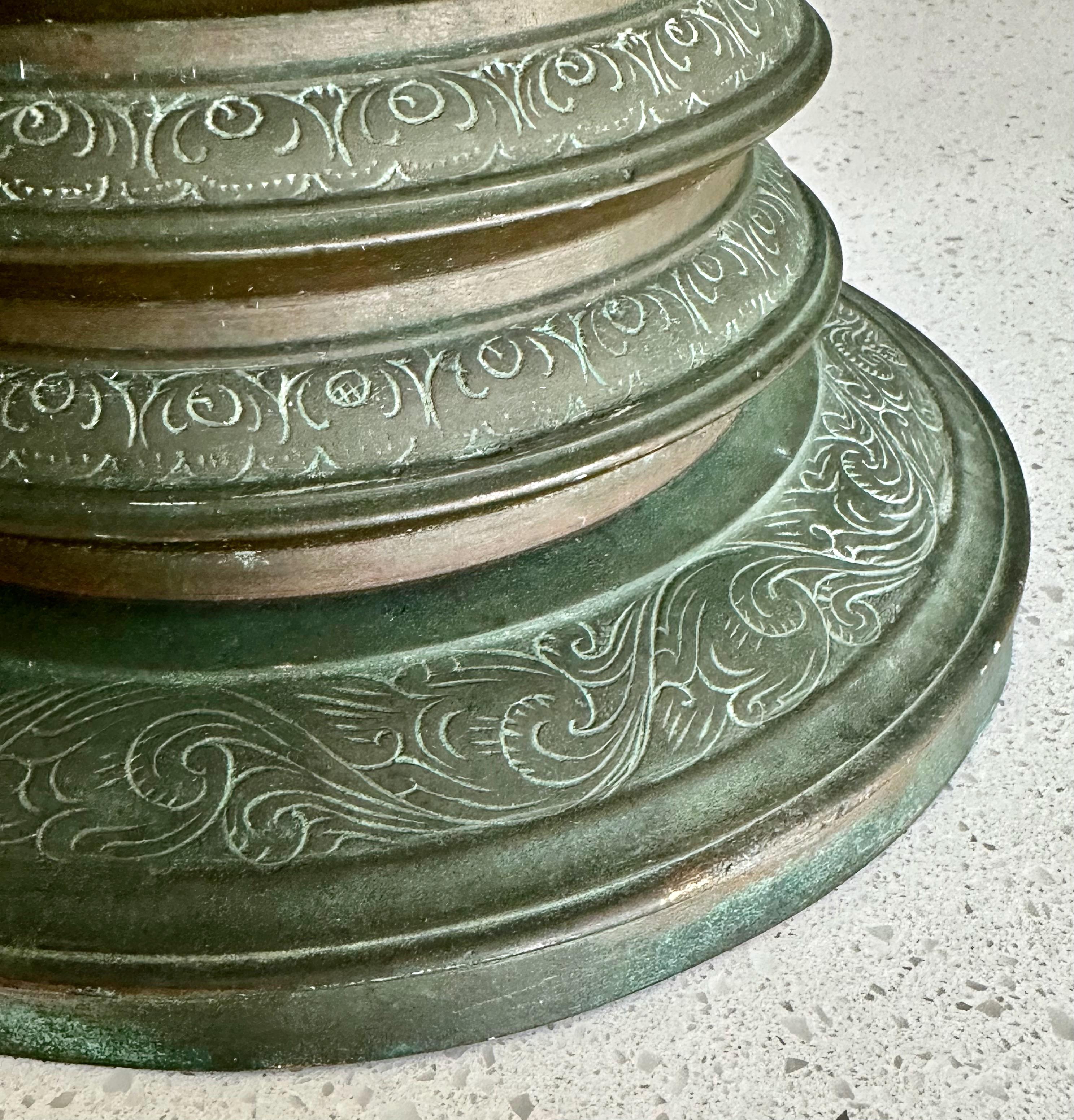 Große Bronzestupa Sri Lanka, 18./19. Jahrhundert im Angebot 8