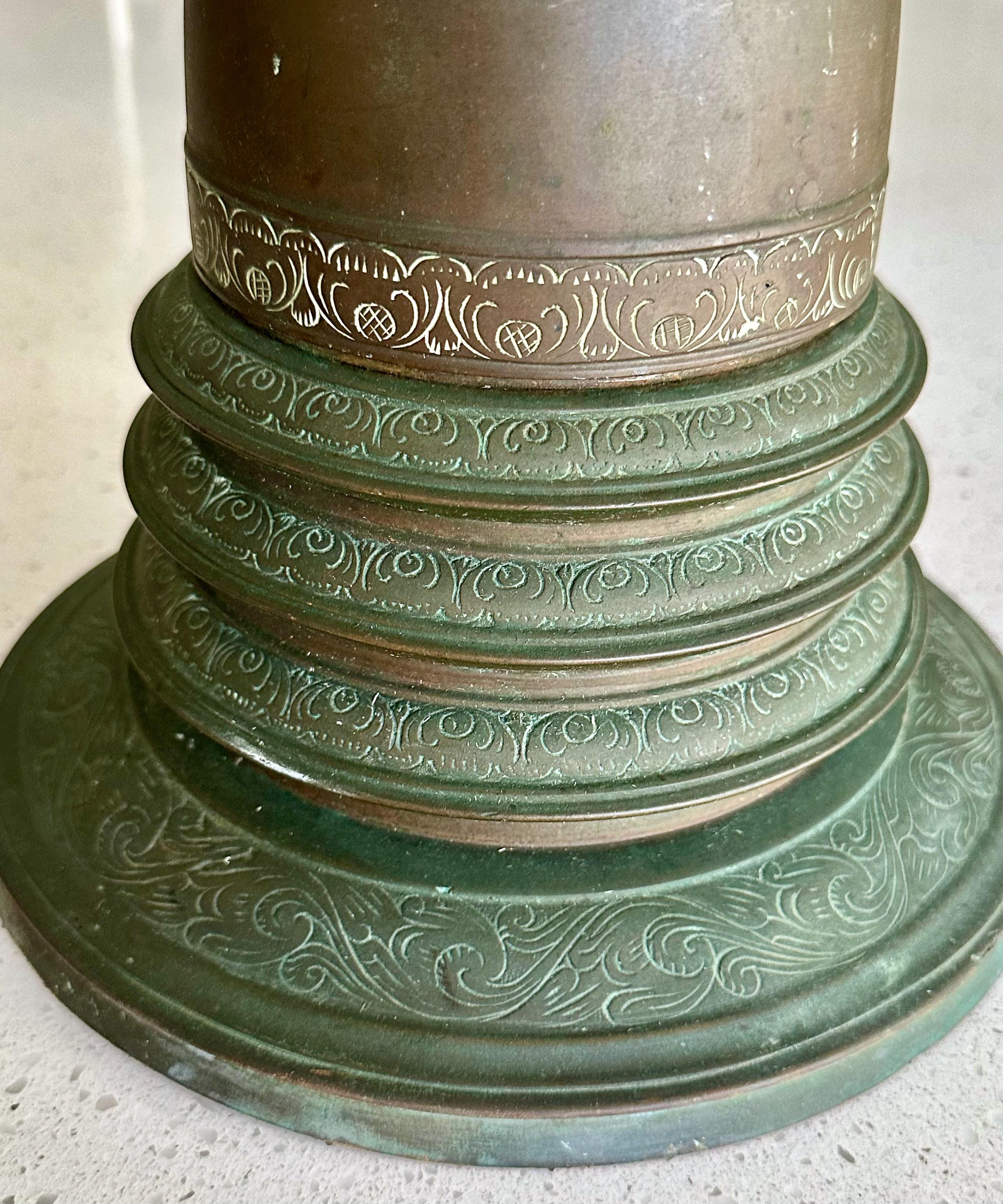 Große Bronzestupa Sri Lanka, 18./19. Jahrhundert im Angebot 9