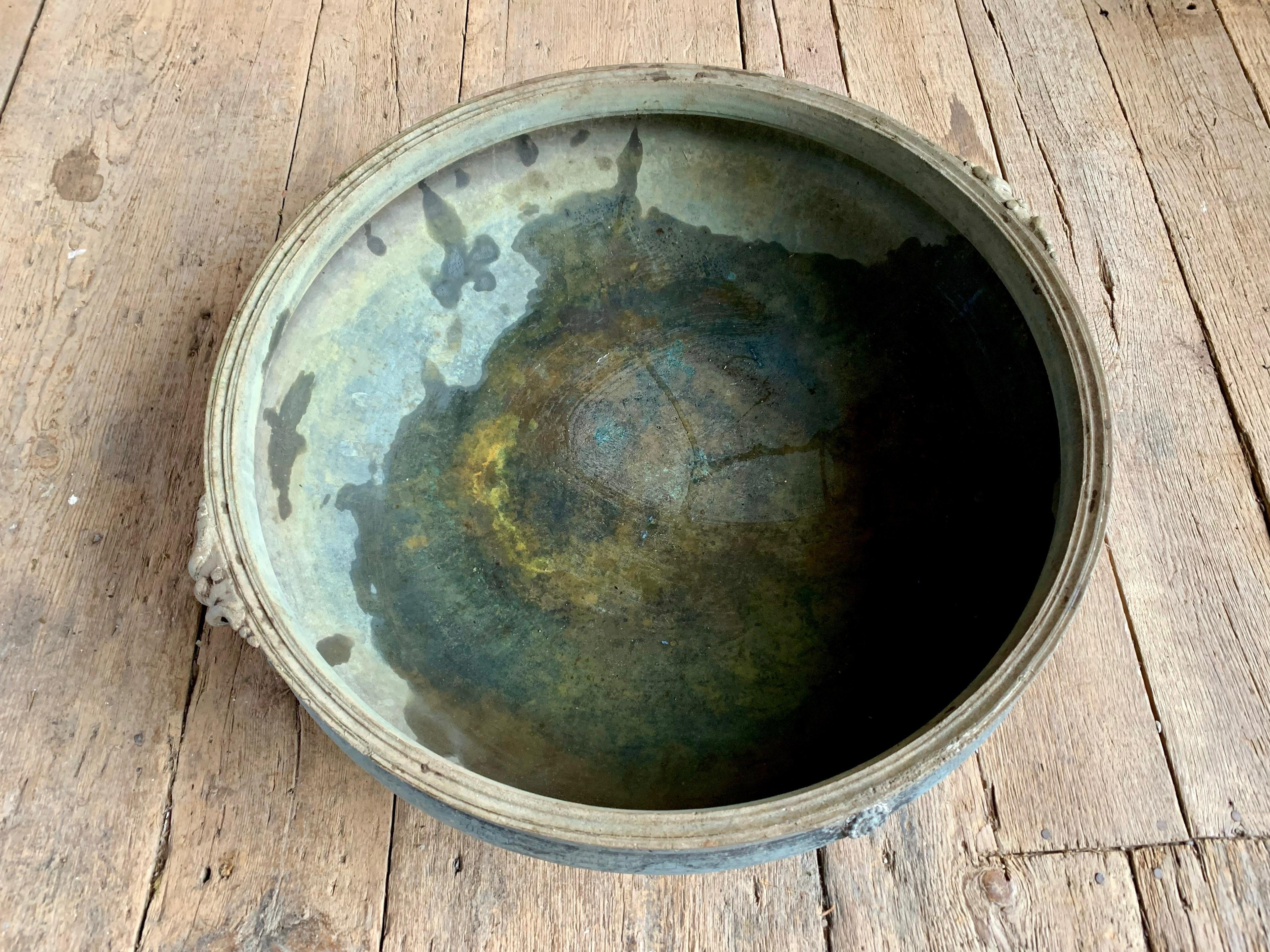 Indian Large Bronze Urli Bowl, India