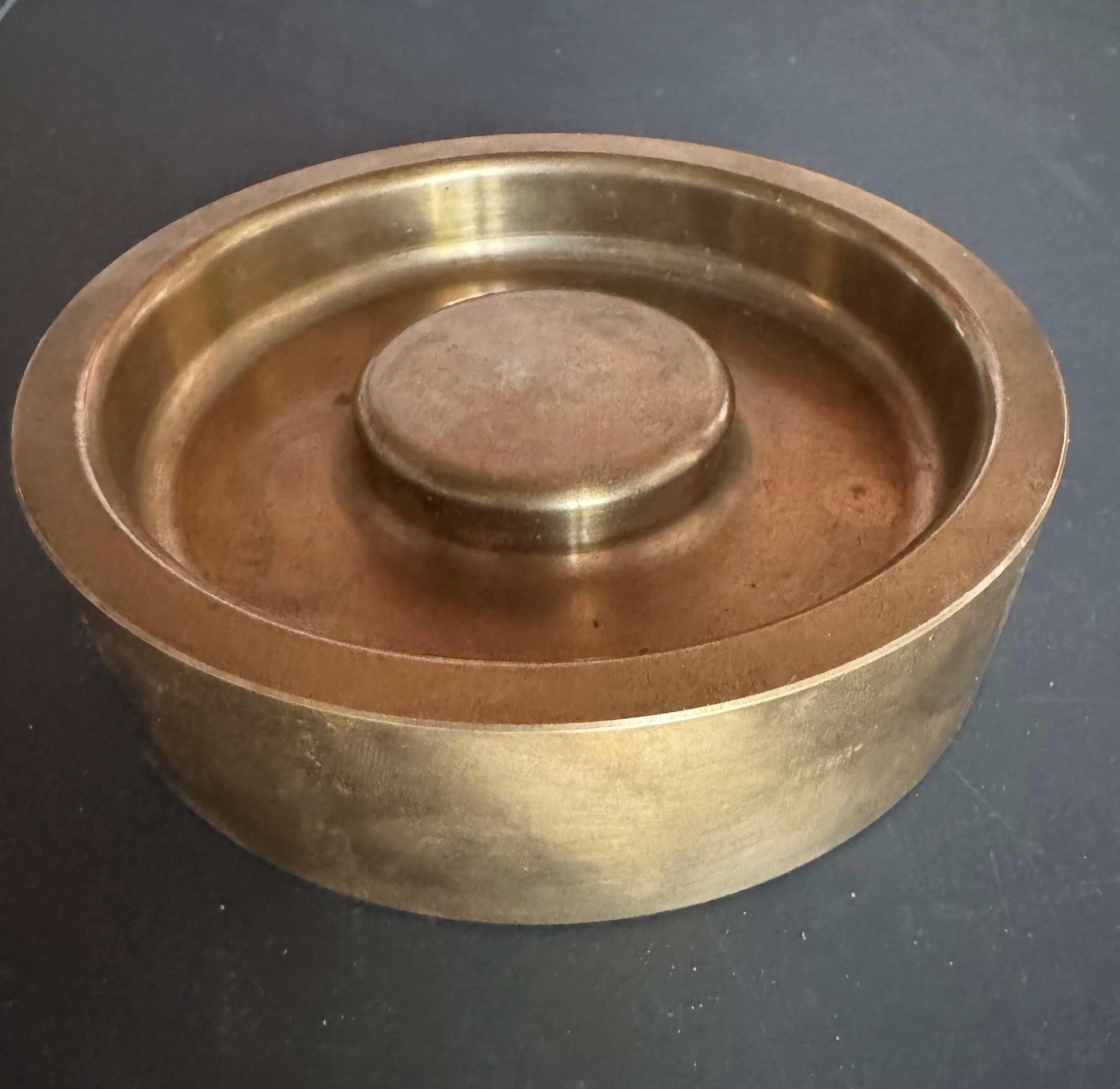 French Large bronze vide poche For Sale