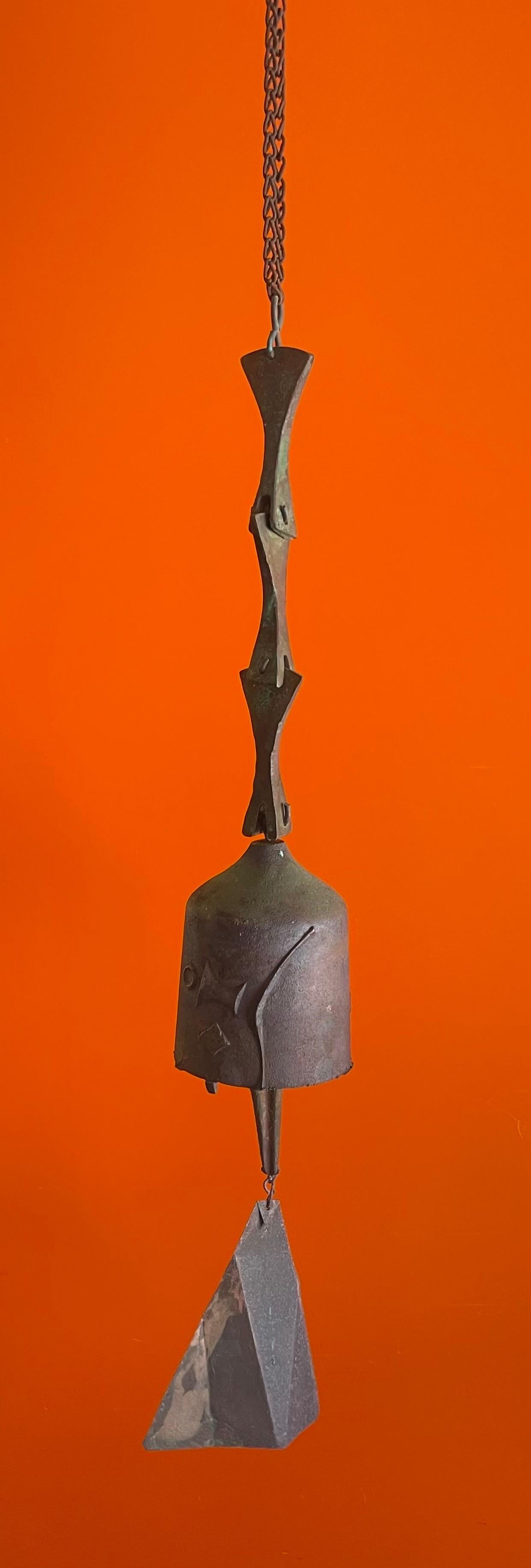 Bronze Wind Chime / Bell by Paolo Soleri for Cosanti 4
