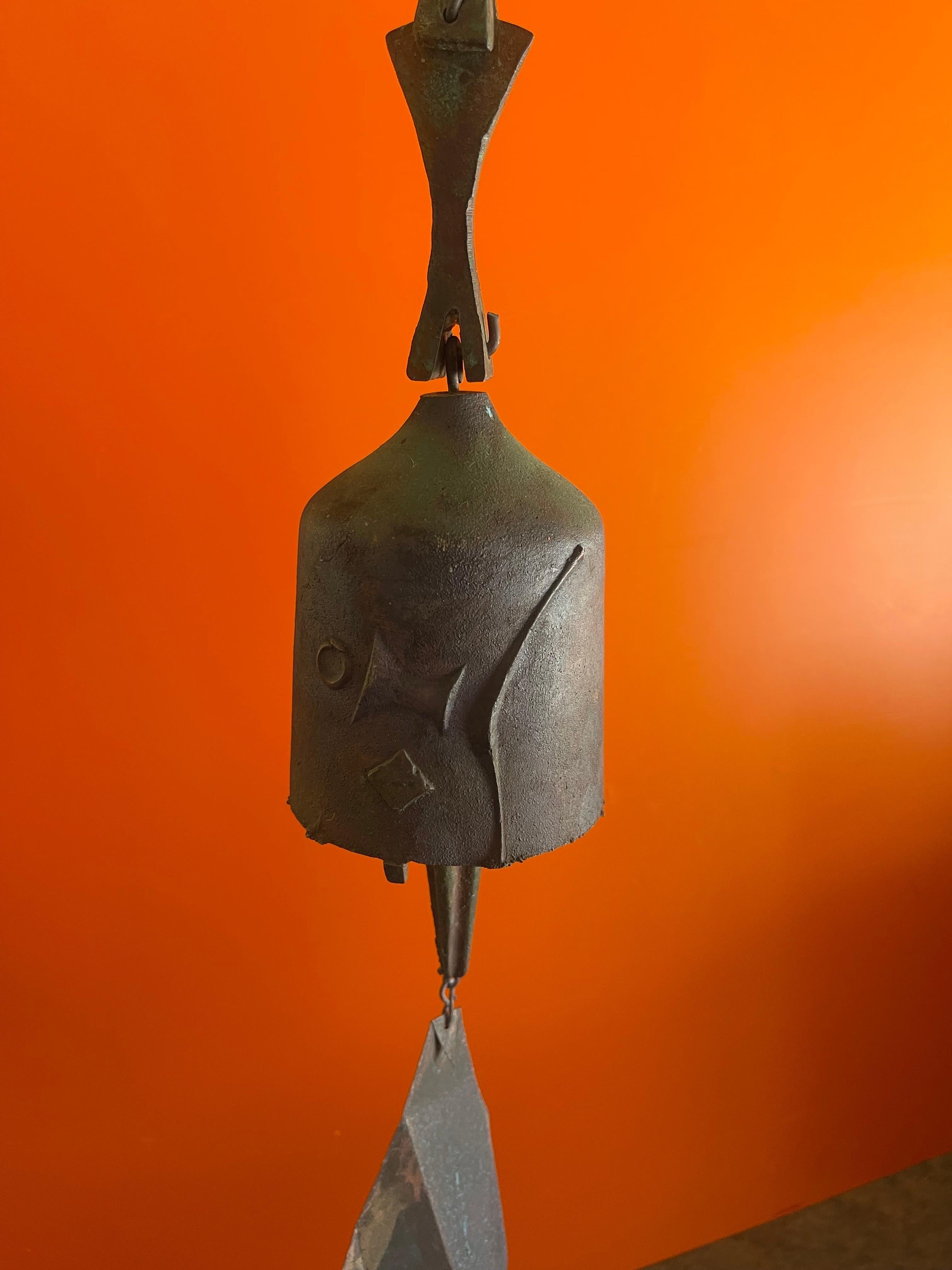 Bronze Wind Chime / Bell by Paolo Soleri for Cosanti 6