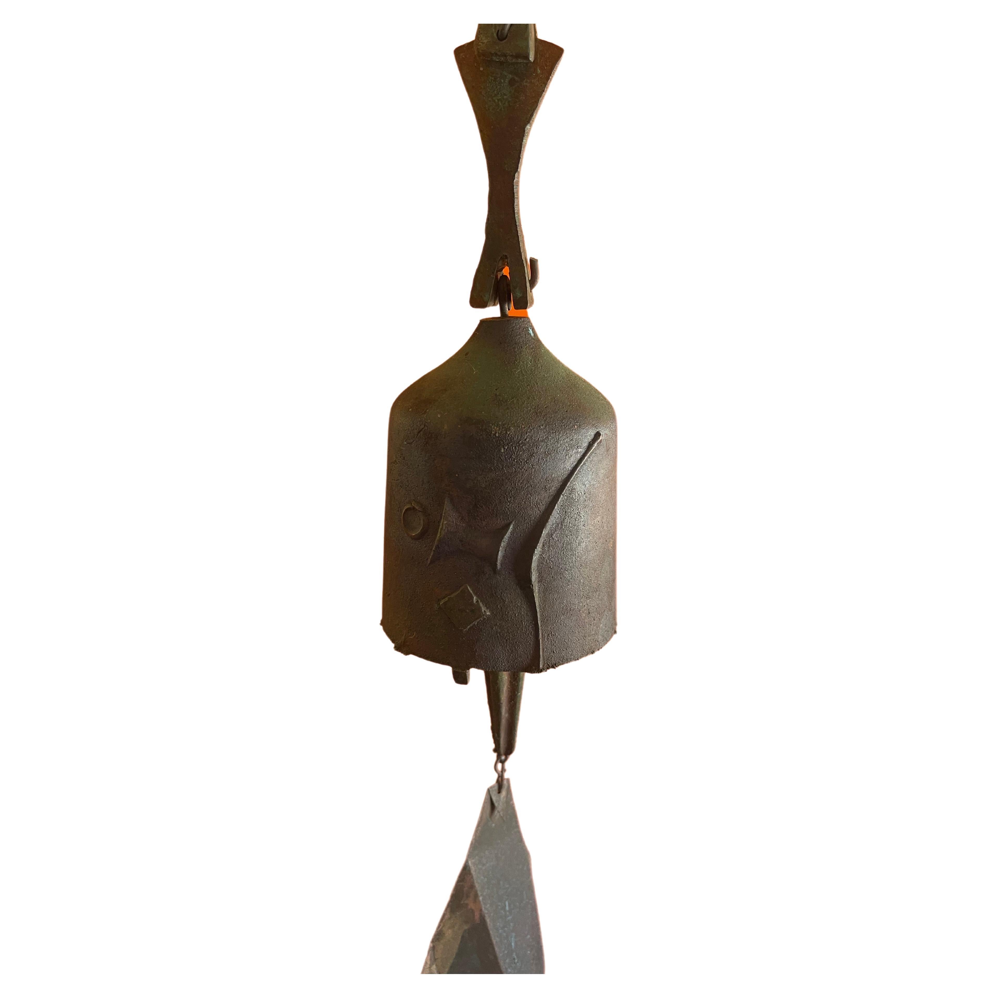 Bronze Wind Chime / Bell by Paolo Soleri for Cosanti 9