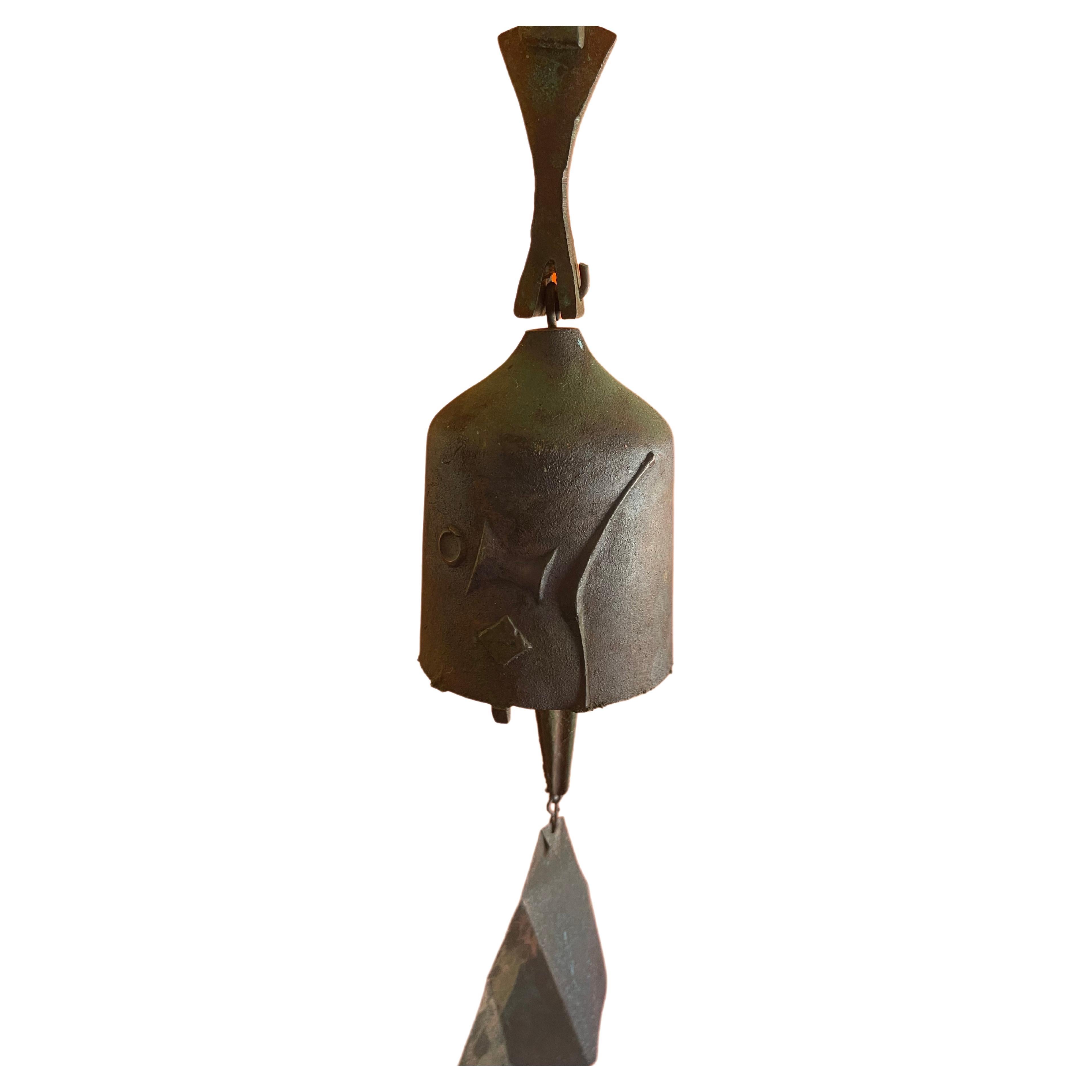 Mid-Century Modern Bronze Wind Chime / Bell by Paolo Soleri for Cosanti