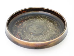 Large Brown Ceramic Bowl by Carl-Harry Stålhane, Rörstrand, 31 cm