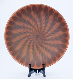 Große braune Steingutschale, Berndt Friberg, Gustavsberg, 1958