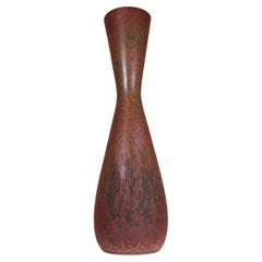Large Brown Vase - Carl-Harry Stålhane - Rörstrand Midcentury Modern