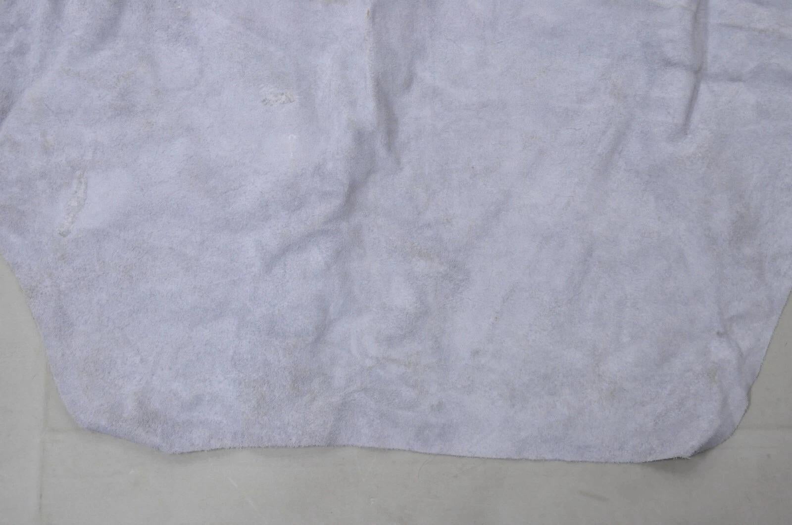Alfombra grande de piel de vaca marrón y blanca 7'x6' Farmhouse Modern siglo XX en venta