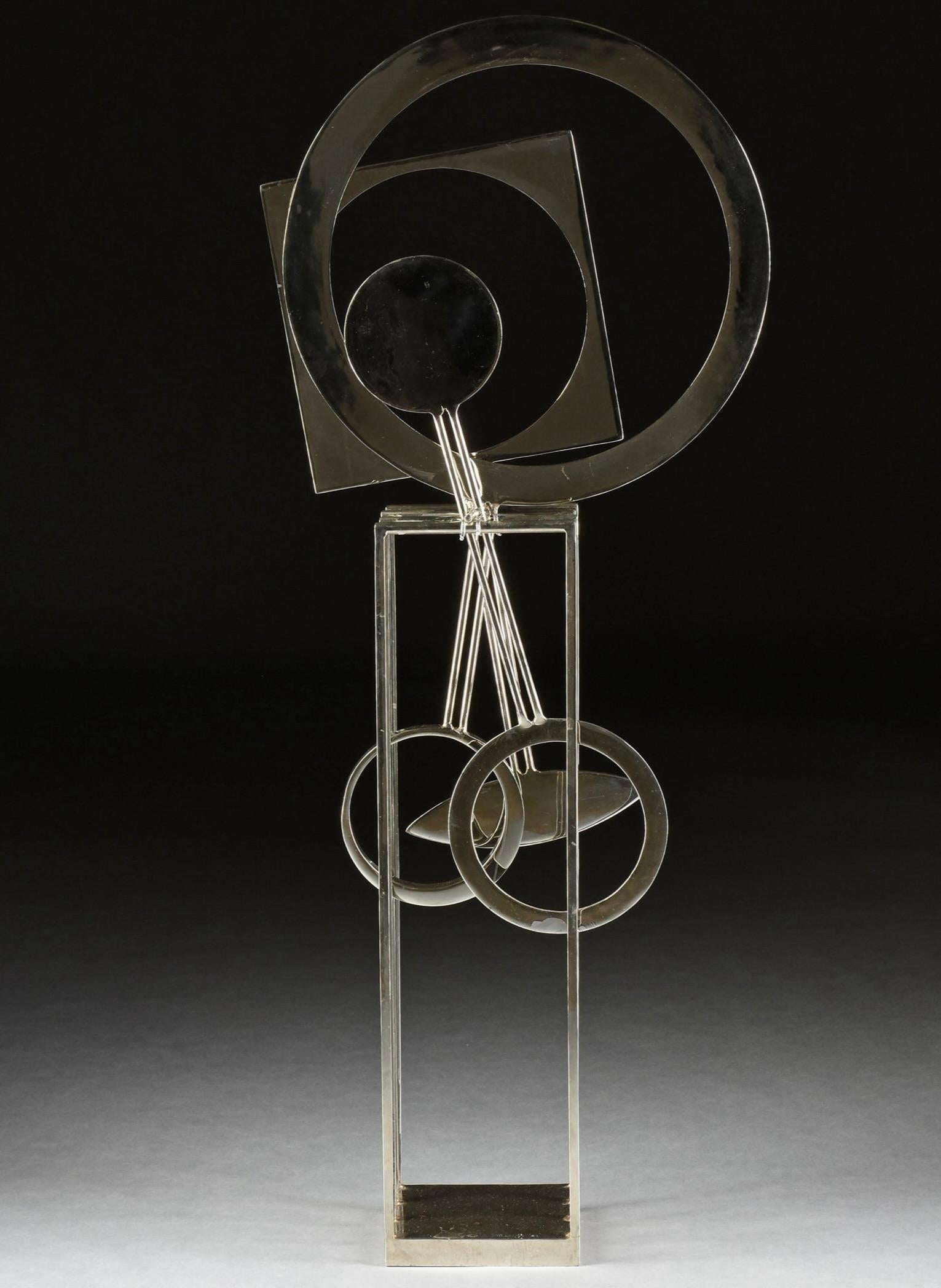 Bruce Stillman Steel 1981  Sculpture cinétique en vente 10