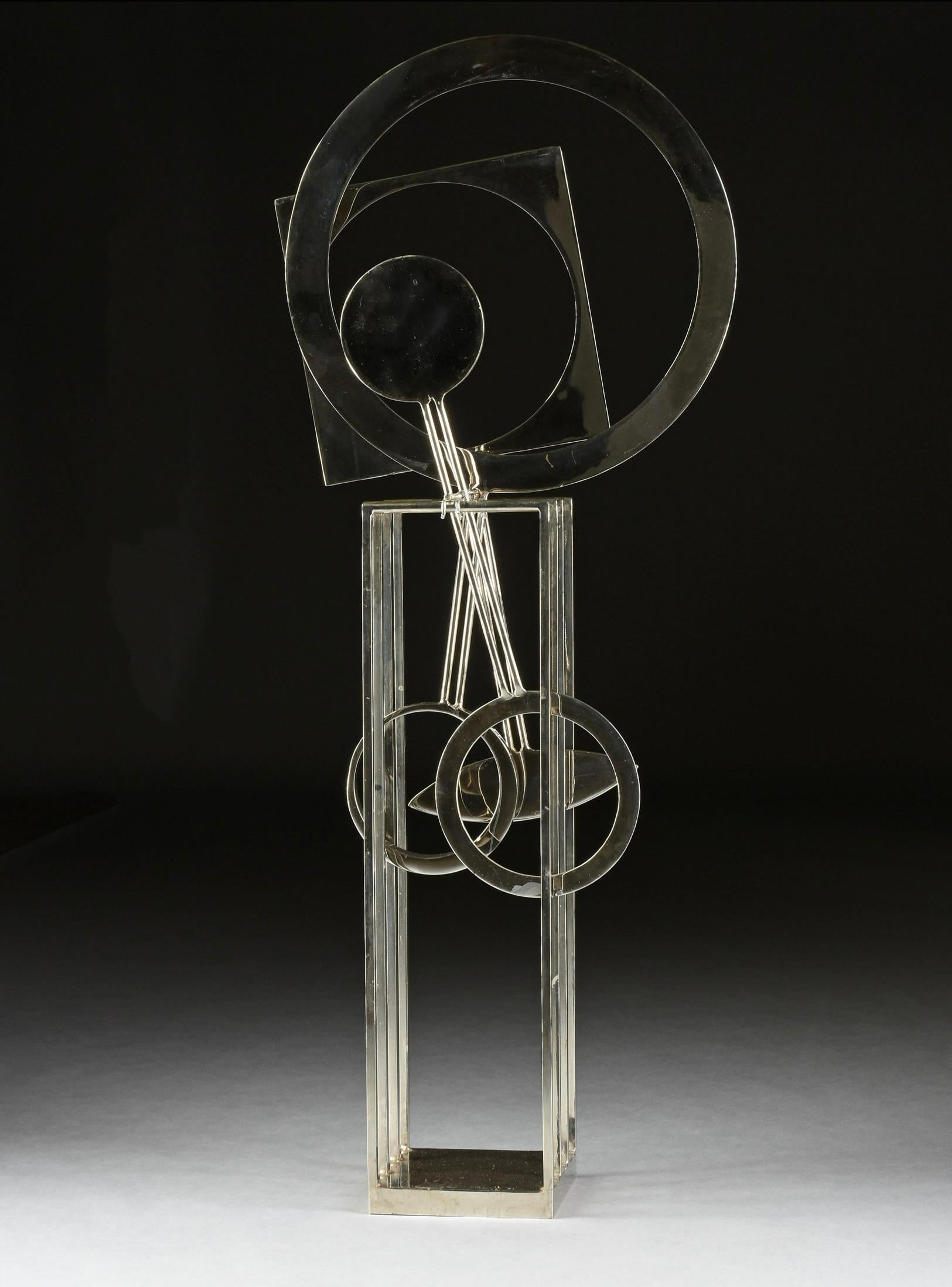 Bruce Stillman Steel 1981  Sculpture cinétique en vente 11