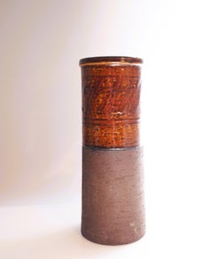 Grand vase en céramique d'art brutal d'Inger Persson pour Rörstrand, Suède