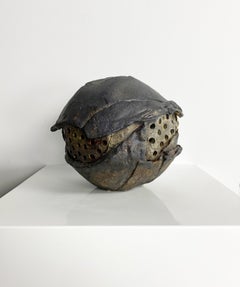 Grande scultura astratta brutalista di Charles Bound, 1980 ca.