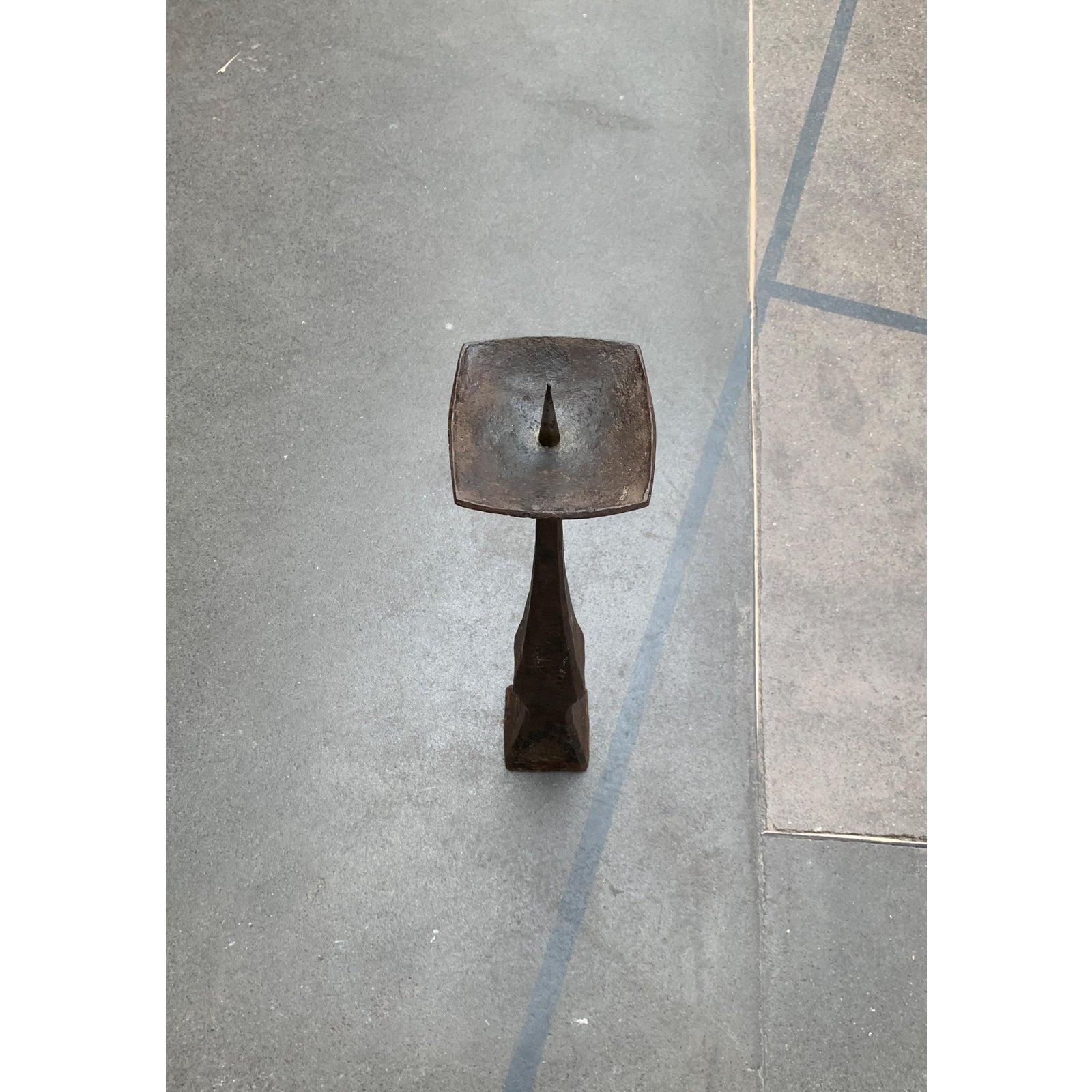 Large Brutalist Candle Holder, 1960s For Sale 1