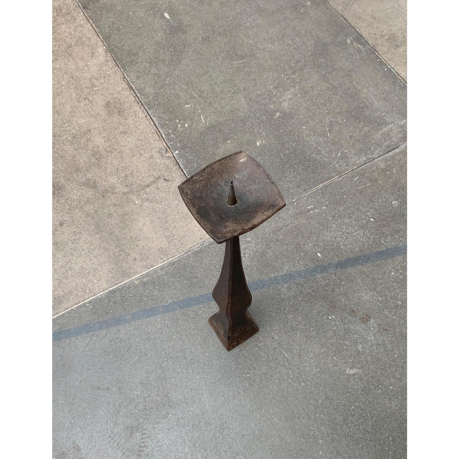 Large Brutalist Candle Holder, 1960s For Sale 3