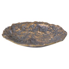 Grand bol décoratif en bronze de style brutaliste, Kaj Blomqvist, Finlande, années 1970