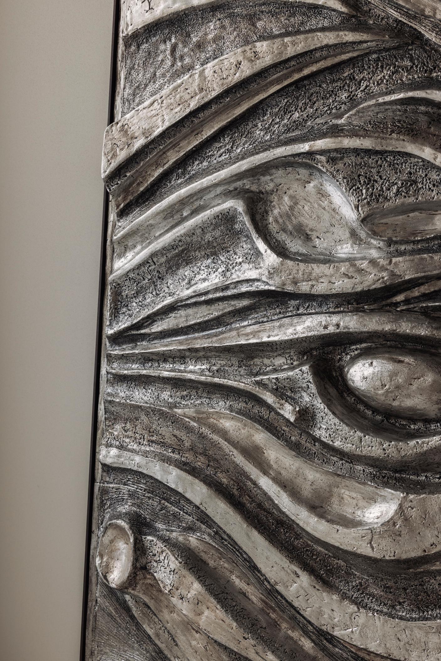 Großes brutalistisches Kunstwerk aus Fiberglas, 1960er Jahre im Zustand „Gut“ im Angebot in Antwerp, BE