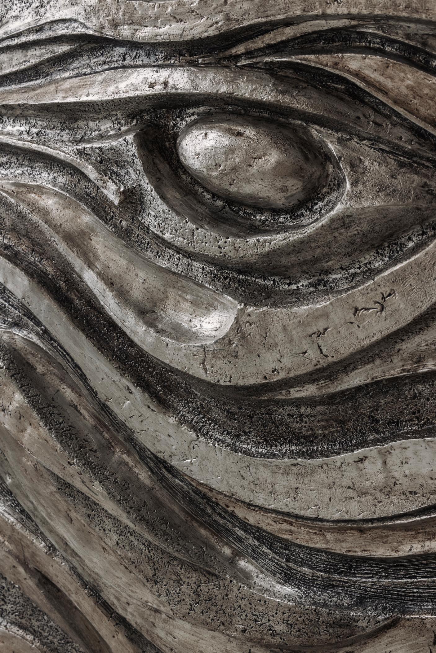 Großes brutalistisches Kunstwerk aus Fiberglas, 1960er Jahre im Angebot 2