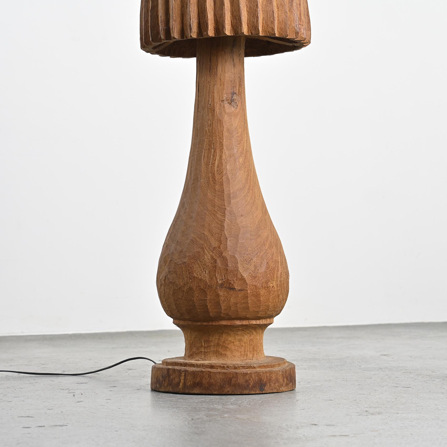 Grande lampe à gouge brutaliste, vers 1970 3