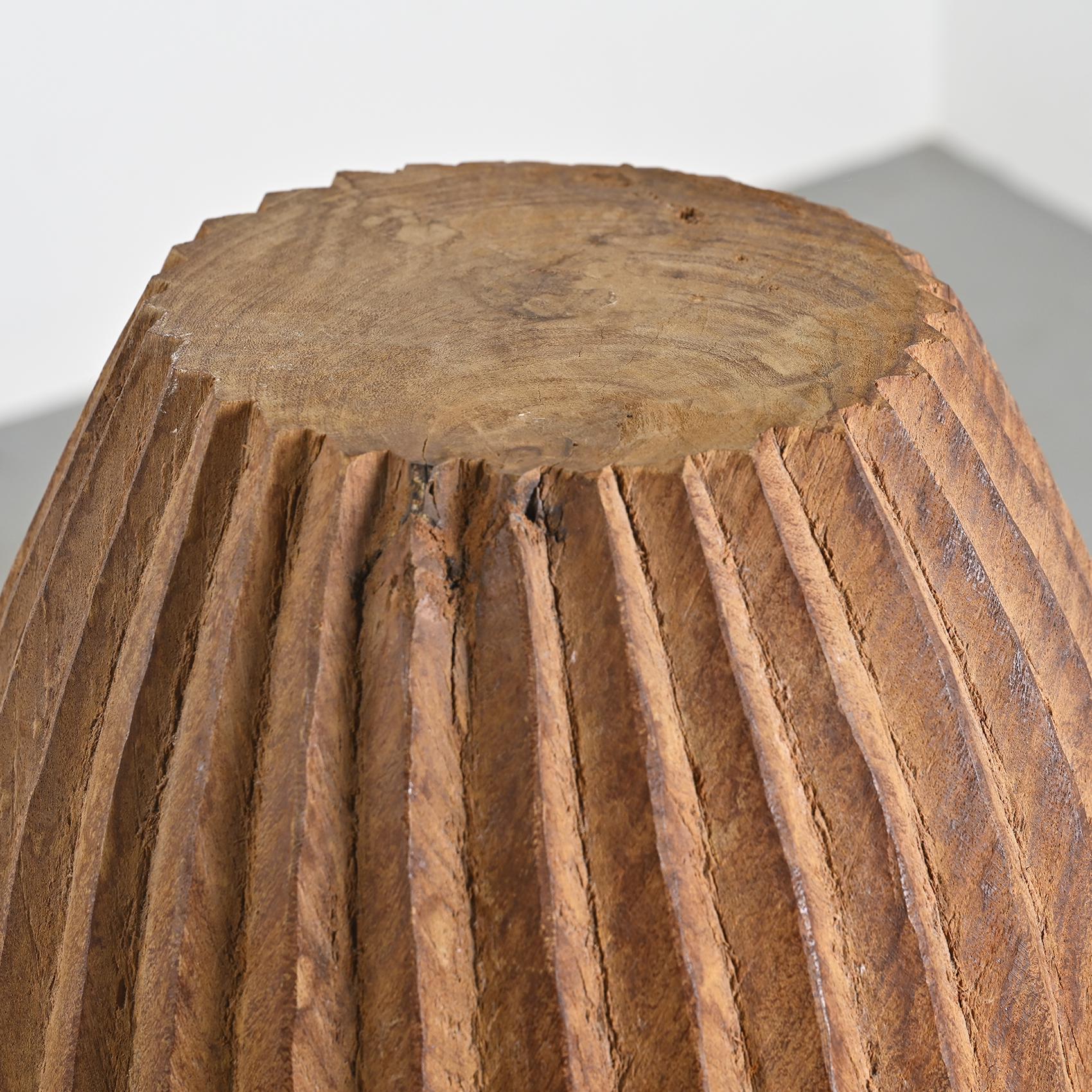 Suisse Grande lampe à gouge brutaliste, vers 1970