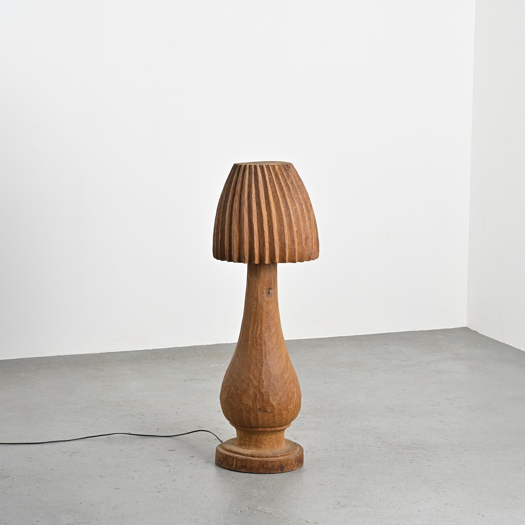Grande lampe à gouge brutaliste, vers 1970 1