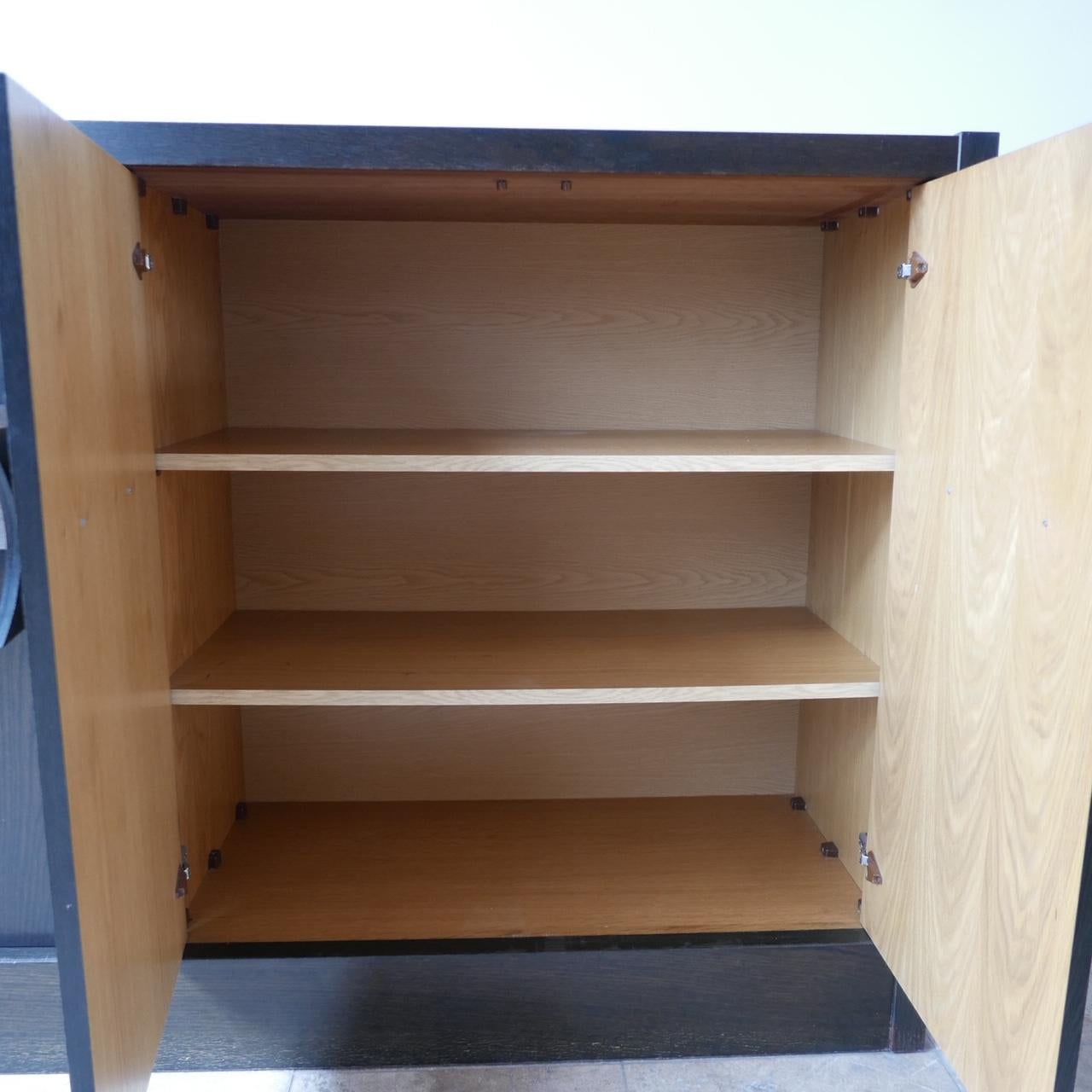 Grande credenza belga brutalista del metà secolo in vendita 5