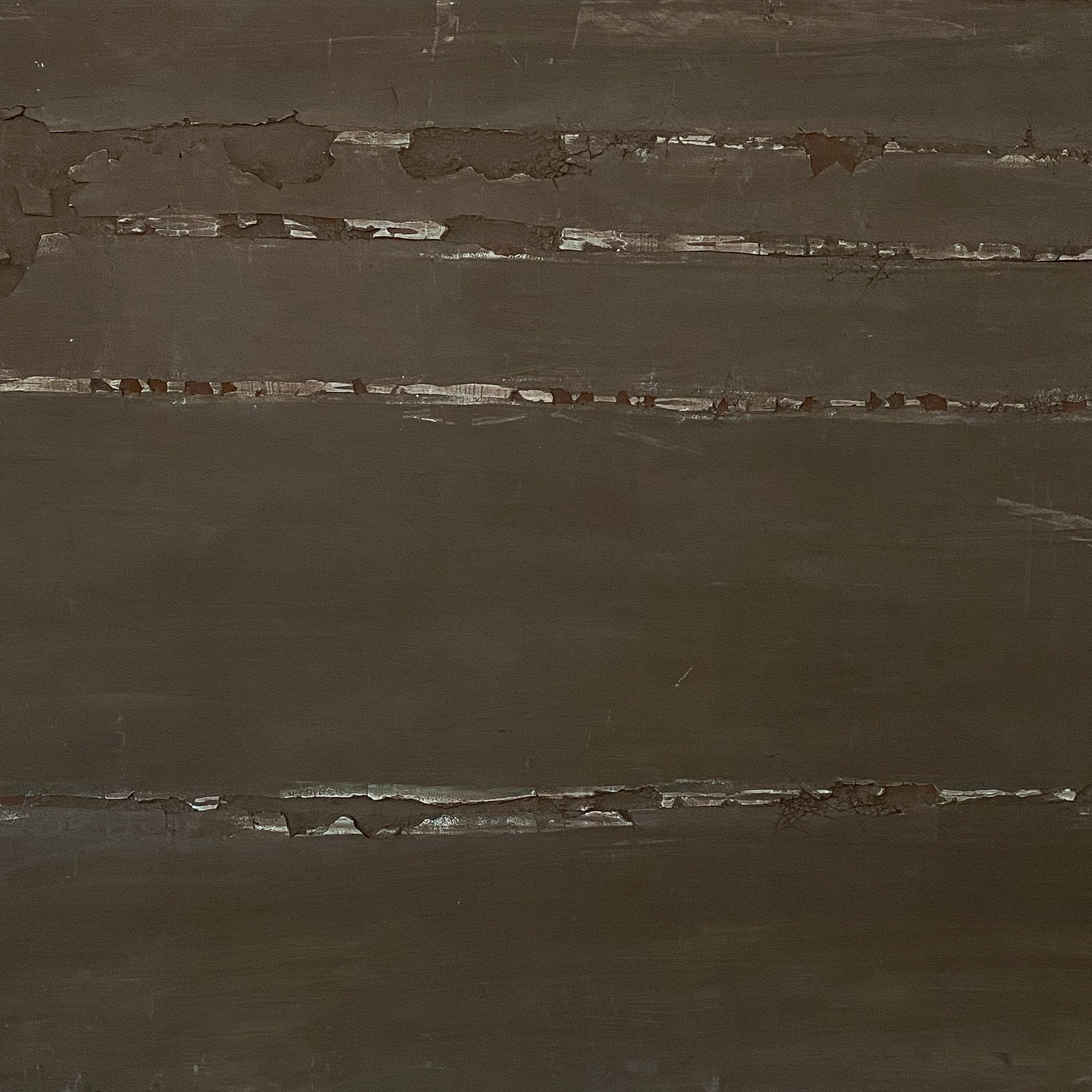 Large Brutalist Mixed-Media Painting by Harry Bouras 10